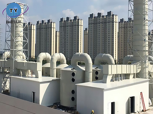 泰州-电镀设备废气处理喷淋塔